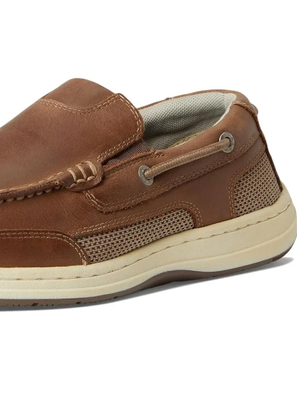Dockers Tiller Dark Tan Boat Shoes Size 8.5 MENS with Stain Defender